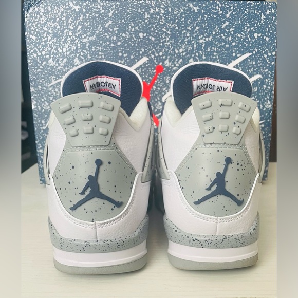 Brand New Air Jordan 4 Retro Blue Midnight Navy main image 2